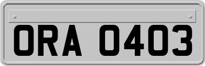 ORA0403