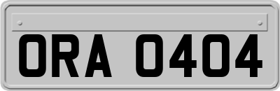 ORA0404