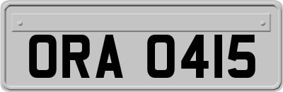 ORA0415