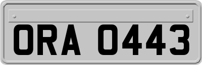 ORA0443