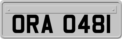 ORA0481