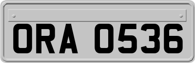 ORA0536