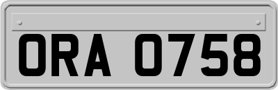 ORA0758
