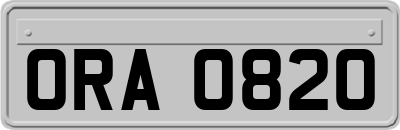 ORA0820