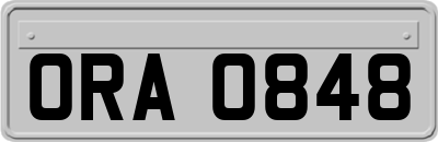 ORA0848