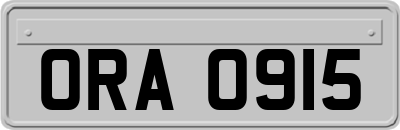 ORA0915