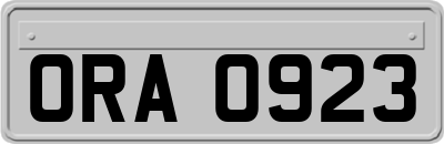 ORA0923