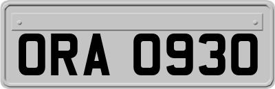 ORA0930
