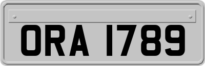 ORA1789