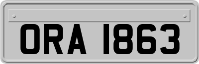 ORA1863