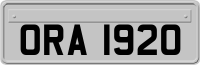 ORA1920