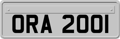 ORA2001