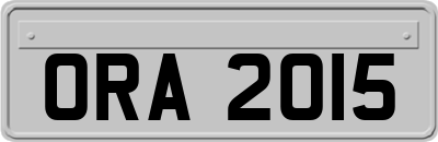 ORA2015