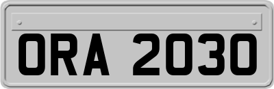 ORA2030