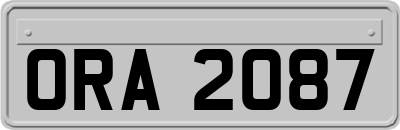 ORA2087