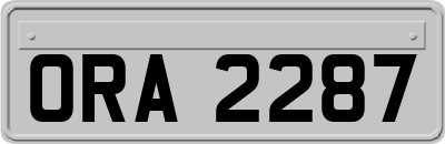 ORA2287