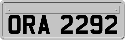 ORA2292