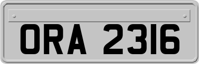ORA2316