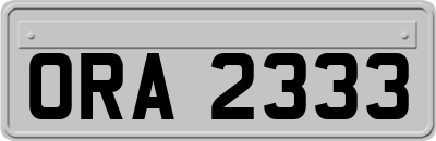 ORA2333