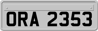 ORA2353