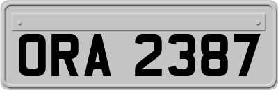 ORA2387