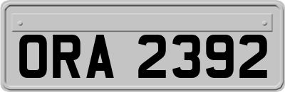 ORA2392