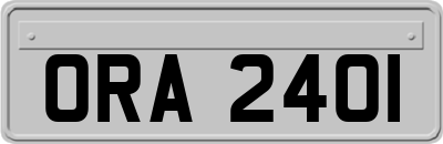 ORA2401