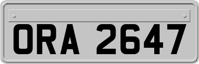 ORA2647