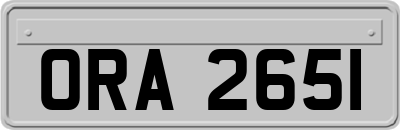 ORA2651