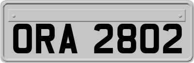 ORA2802