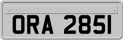 ORA2851