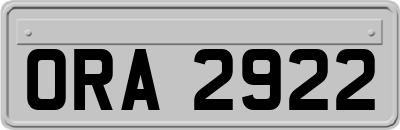 ORA2922
