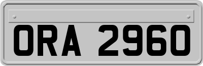 ORA2960