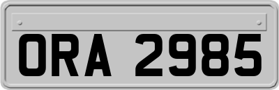 ORA2985