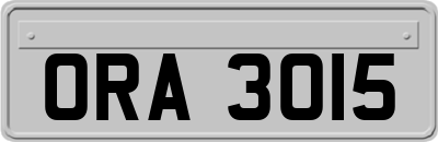 ORA3015