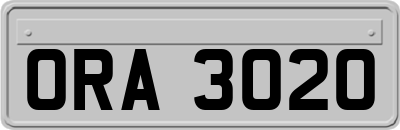 ORA3020