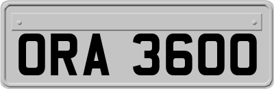 ORA3600