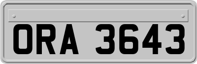 ORA3643
