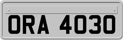 ORA4030