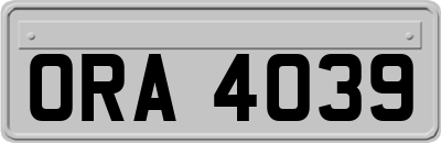 ORA4039