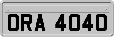 ORA4040