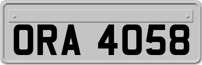 ORA4058