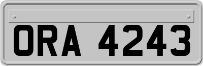 ORA4243