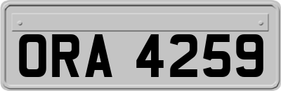 ORA4259