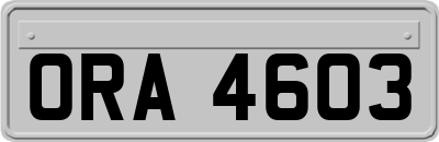 ORA4603
