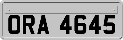 ORA4645