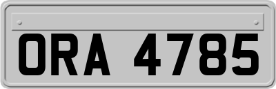 ORA4785