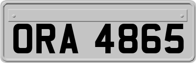 ORA4865