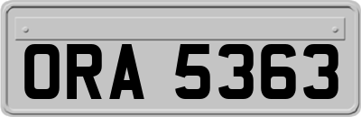 ORA5363