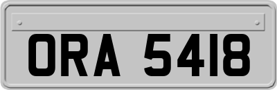 ORA5418